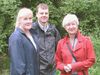Ortsbürgermeisterin Ute Widow, Fraktionsvorsitzender Detlef Kaatz und Landratskandidatin Christiana Steinbrügge