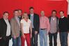Marco Schuhmann, Guido Zöllner, Wilfried Ottersberg, Ute Widow, Bürgermeisterkandidat Detlef Kaatz, M. Franz, L.Bittner