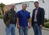 Foto: Matthias Franz, Vorsitzender SPD Schandelah, Wilfried Ottersberg, Bürgermeisterkandidat Detlef Kaatz